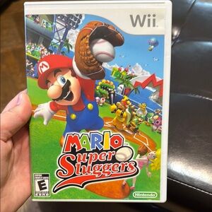 Nintendo Wii Mario Super Sluggers - Red, Green, Blue